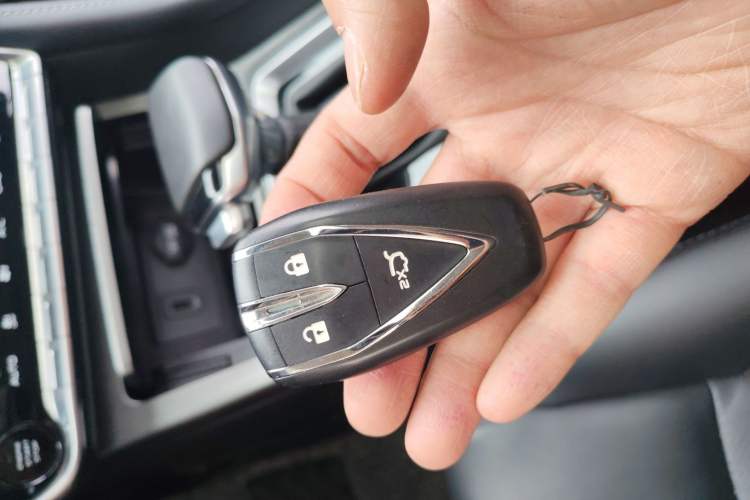 Used CHANGAN CS55PLUS 2021 Blue Whale Edition 1.5T DCT Luxury Model Vehicle Key