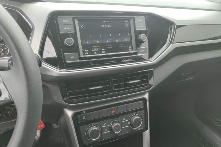 Used Volkswagen T-Cross 2019 1.5L Automatic Comfort Edition Audio And AC Panel