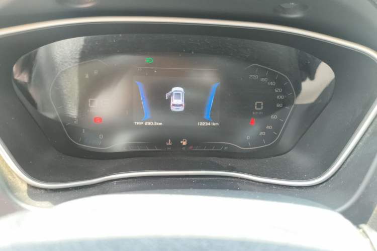 Used Geely Auto Vision X6 2018 1.8L Manual 4G Connect Luxury Edition Odometer Close Up