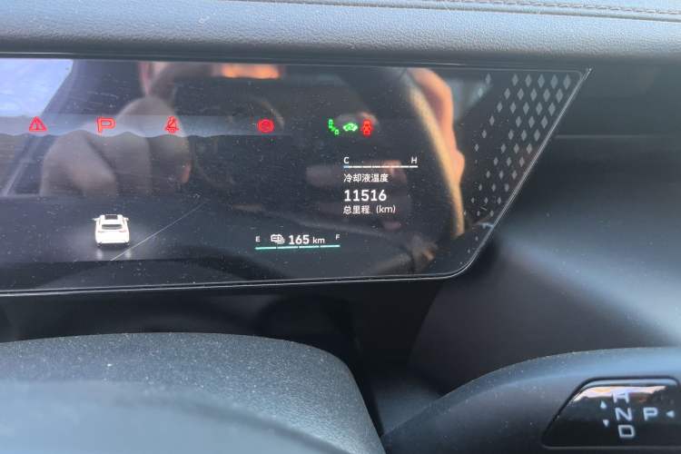 Used Wey Mocha New Energy 2024 Hi4 Four-Wheel Drive Long-Range Version Odometer Close Up