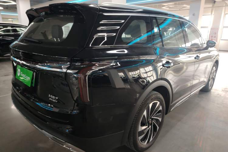 Used Hongqi HS7 PHEV 2024 2.0T PHEV Four-Wheel Drive Flagship Edition 6 Seats Rear Right 45 Deg