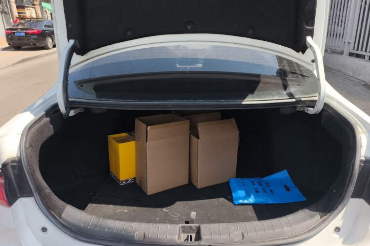 Used BYD Qin New Energy 2019 Standard Edition for Travel Trunk