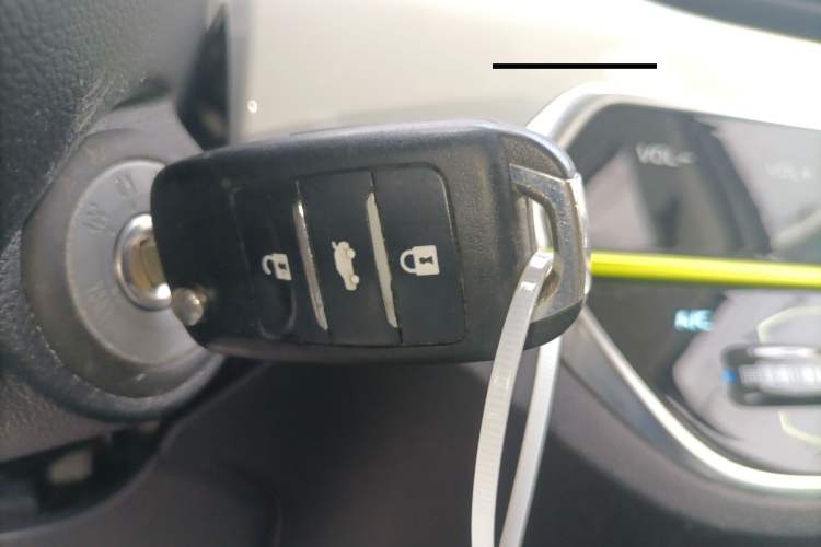 Used CHANGAN Benni E-Star 2022 Qingxin Edition Colorful Model Lithium-NMC Vehicle Key