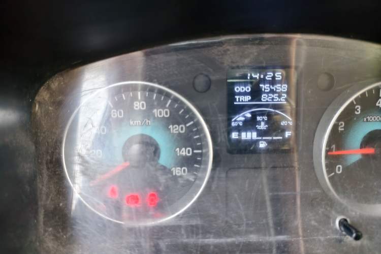 Used Jinbei New Hiace S 2021 1.5L Wealth Central Air-Conditioned Bus China VI Standard Model SWC15M Odometer Close Up