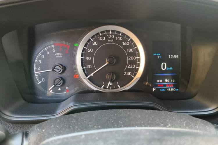 Used Toyota Levin 2019 185T CVT Sport Edition China VI Standard Instrument Cluster