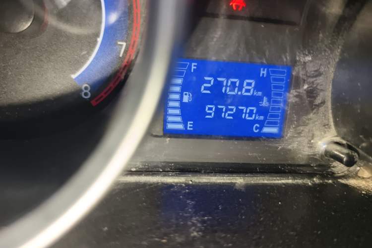 Used CHANGAN KAICHENG Ruixing M60 2019 1.5L Business Version China VI 6-Seater DAM15KR Odometer Close Up