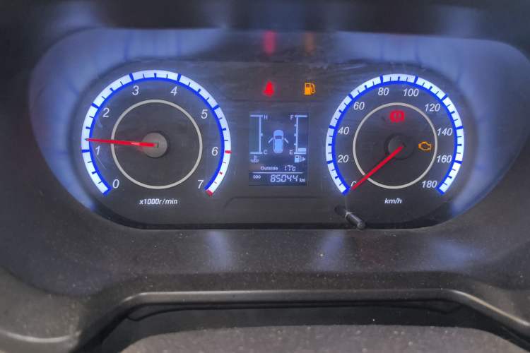 Used CHANGAN KAICHENG Ounuo S 2019 1.5L Ouno S Economy 5-Seat JL473QG Odometer Close Up