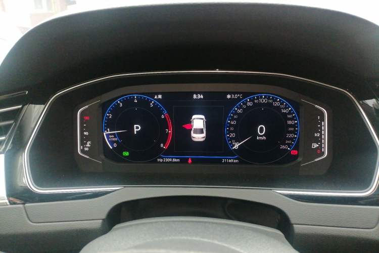 Used Volkswagen Magotan 2023 2 Million Units Commemorative Edition 330TSI DSG Luxury Version Instrument Cluster