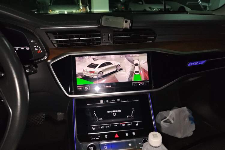 Used Audi A6 2021 allroad quattro Explorer 55 TFSI Prestige Off-Road Model Audio And AC Panel