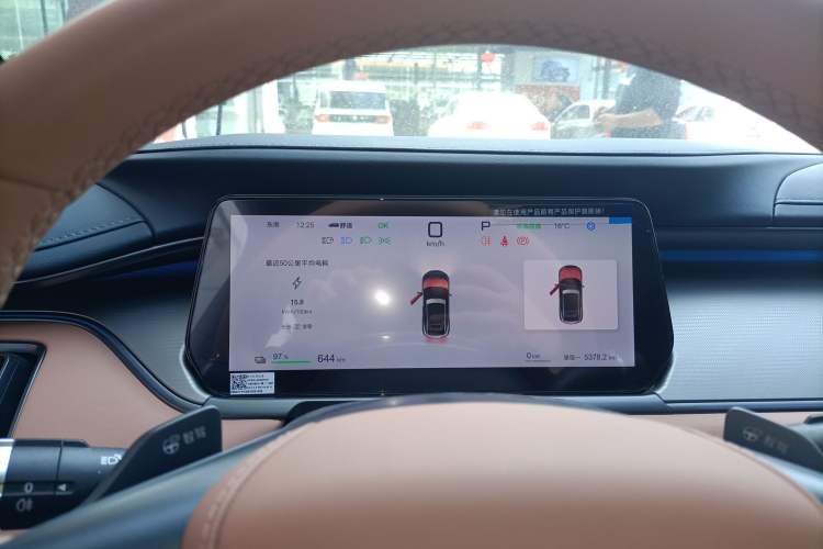 Used BYD Song L EV 2025 Intelligent Driving Version 662 km LiDAR Excellence Edition