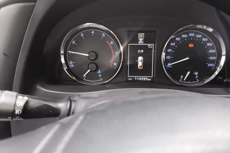 Used Toyota Levin 2018 185T CVT Prestige Version China VI Standard Odometer Close Up