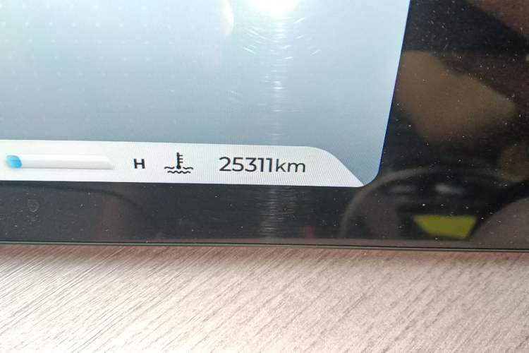 Used Chery Tiggo 9 2025 2.0T Automatic Two-Wheel Drive Luxury Edition 5 Seats Odometer Close Up