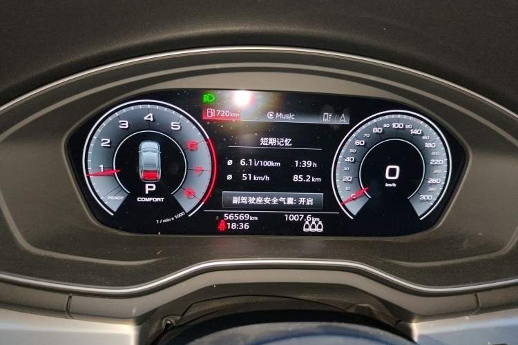 Used Audi A4L 2022 40 TFSI Luxury Dynamic Model