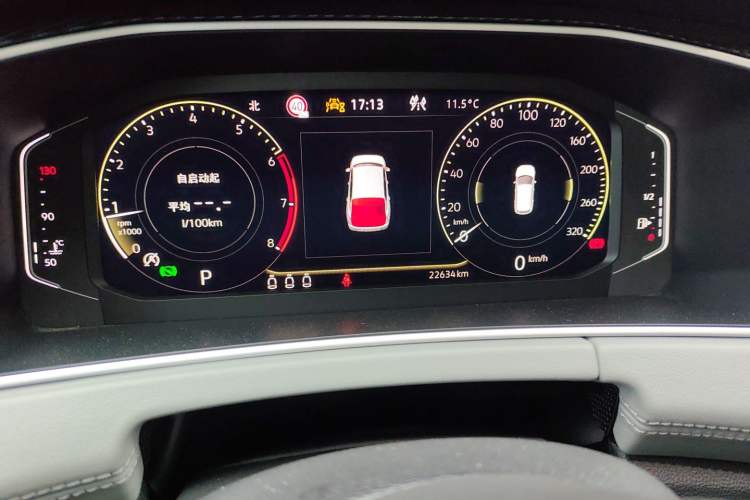 Used Volkswagen Tayron 2023 280TSI Two-Wheel-Drive Luxury Plus Advanced Version Instrument Cluster