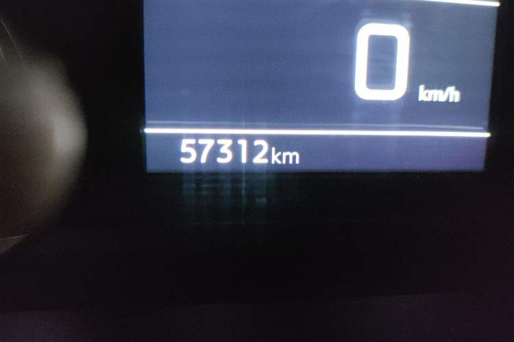 Used Peugeot 2008 2022 230THP THE ONE Odometer Close Up