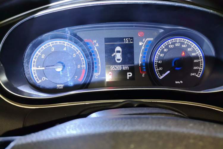 Used Fiat Ottimo 2014 1.4T Automatic Comfort Edition Odometer Close Up