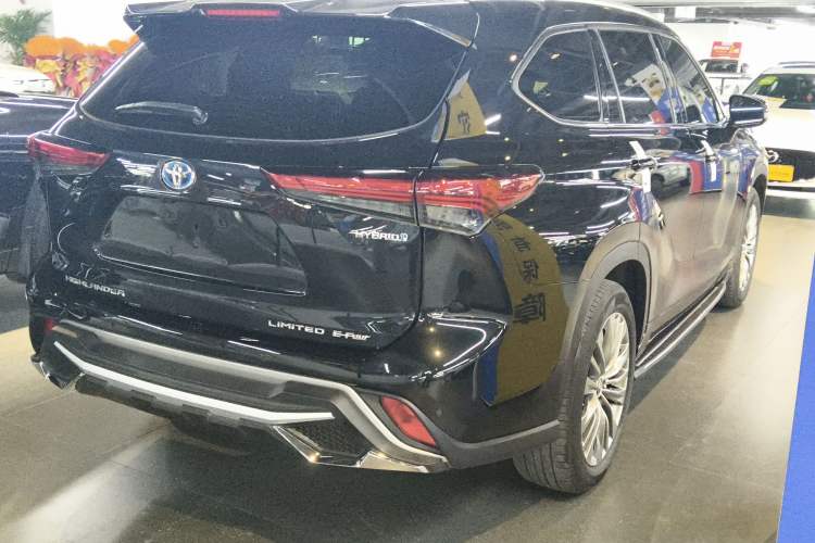 Used Toyota Highlander 2022 Dual-Engine 2.5L Four-Wheel Drive Supreme Edition 7-Seater Rear Right 45 Deg