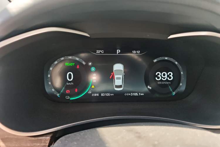 Used BAIC Beijing EU5 2018 R500 Smart Wind Edition Instrument Cluster