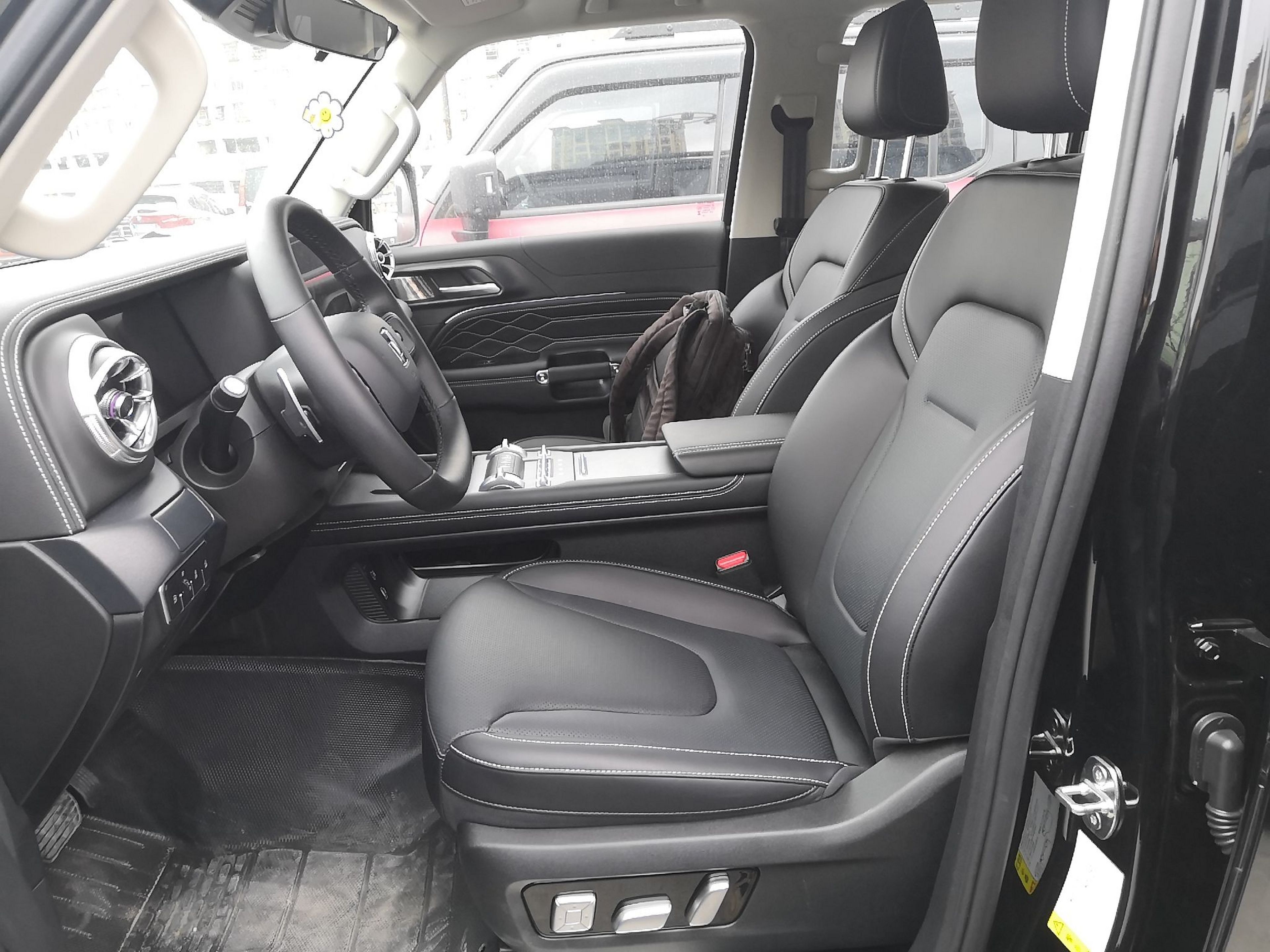 Avant de la voiture