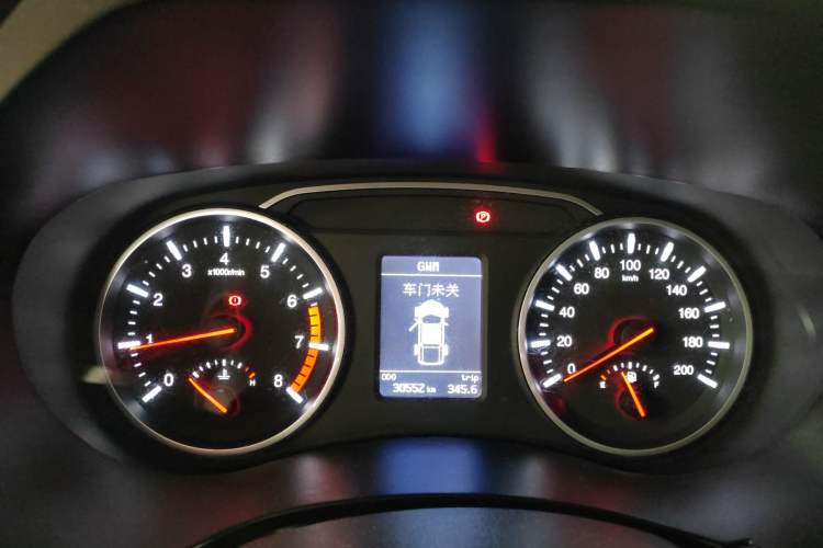 Used Great Wall Wingle 5 2023 "Ganfan" Version 1.5T Gasoline Two-Wheel-Drive Advanced Trim with Long Cargo Bed Instrument Cluster