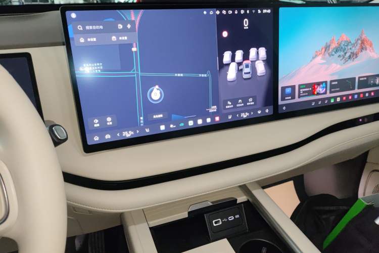 Used Wey Lanshan 2025 Four-Wheel Drive Max Audio And AC Panel