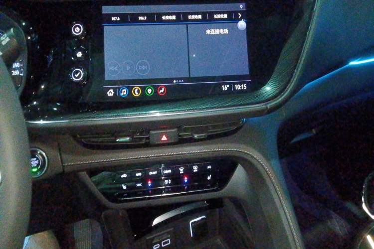 Used Buick Envision 2022 Encore S 552T Two-Wheel-Drive Luxury Model Audio And AC Panel