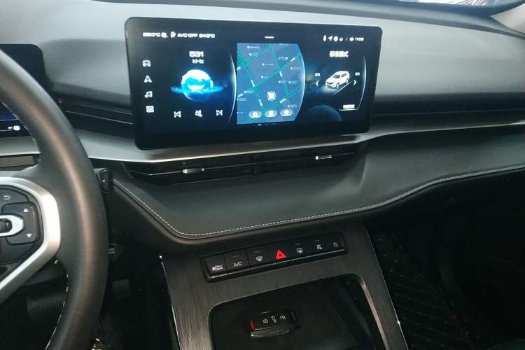 Used Haval H6 New Energy 2023 DHT-PHEV 110KM Enjoyment Edition Audio And AC Panel