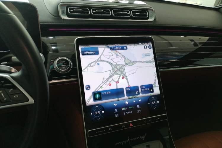 Used Mercedes-Benz S-Class 2023 S 400 L Business Model Audio And AC Panel