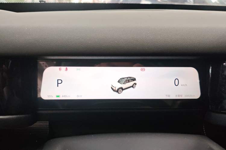 Used iCAR 03 2024 472km Four-Wheel Drive Long-Range Version Instrument Cluster