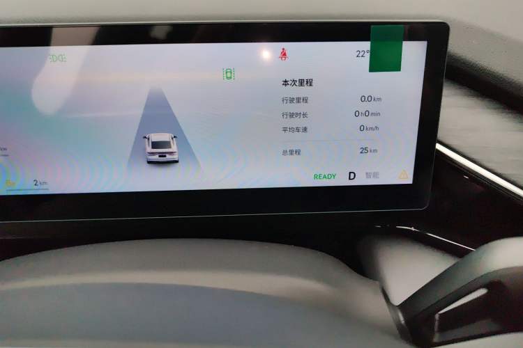 Used Geely Galaxy L6 2025 EM-i 140km Long-Range Version Odometer Close Up