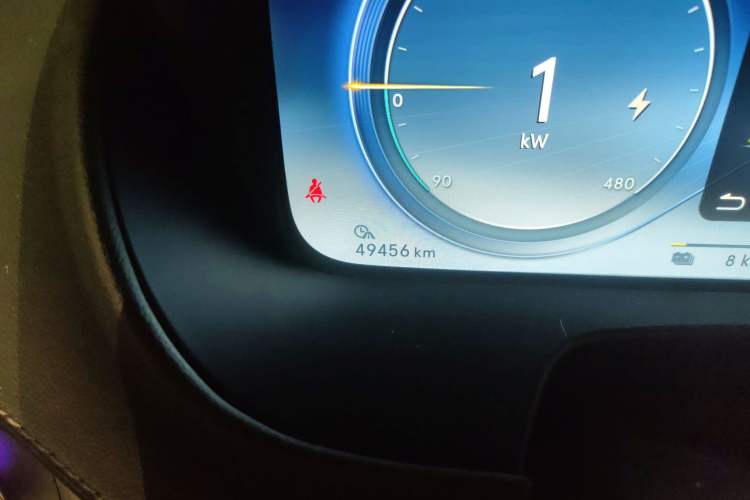 Used Denza X 2020 PHEV Flagship Edition Odometer Close Up