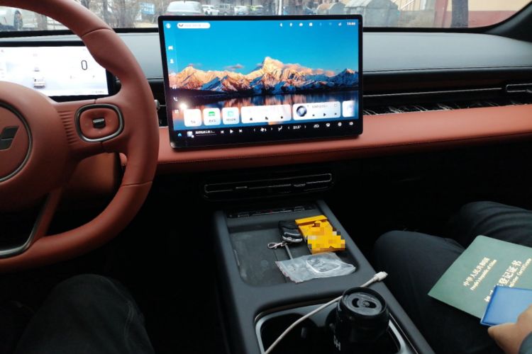 Used Wuling Xingguang 2025 610 km Smart Flagship Version Audio And AC Panel