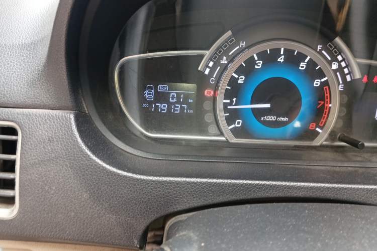 Used Great Wall C30 2013 New Vision Edition 1.5L Manual ZhiShang Model Odometer Close Up