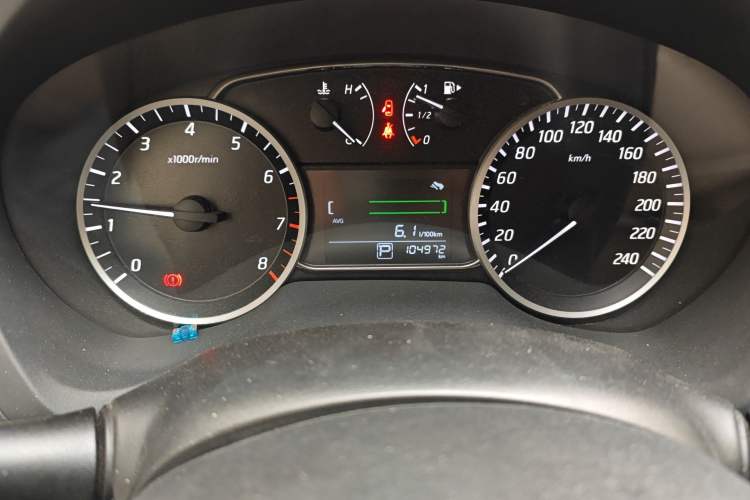 Used Nissan Sylphy 2019 1.6XE CVT Comfort Edition China V Standard Odometer Close Up