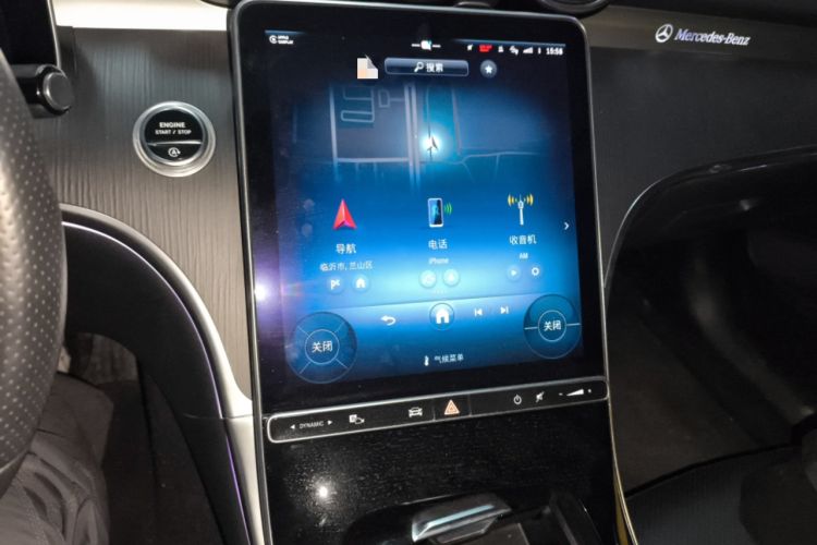 Used Mercedes-Benz C-Class 2022 C 200 L Sport Edition Audio And AC Panel