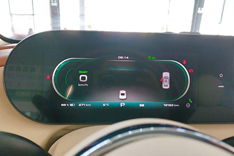 Used ORA Ballet Cat 2023 401 km Luxury Version Instrument Cluster