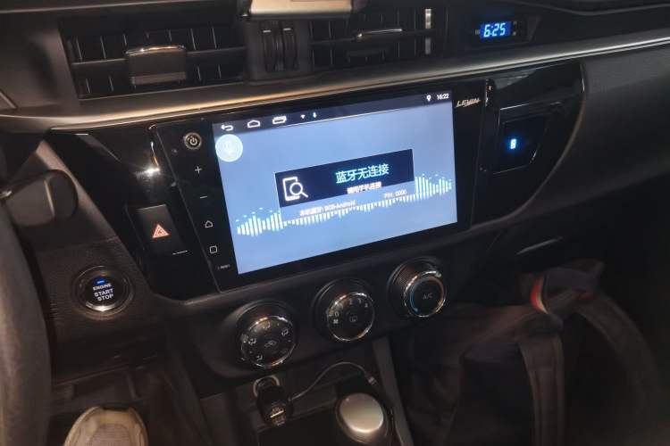 Used Toyota Levin 2016 1.6G CVT Elite Edition Audio And AC Panel