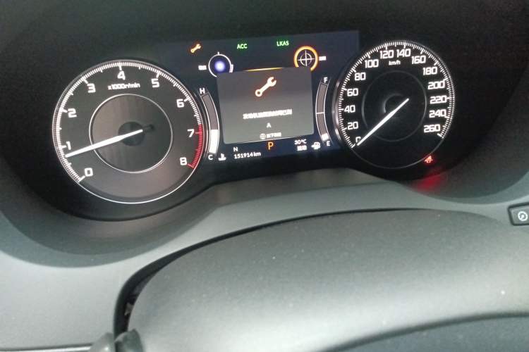 Used Acura RDX 2019 2.0T Enjoyment Version China V Standard Odometer Close Up