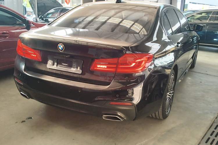 Used BMW 5 Series 2018 Restyled 530Li Leading Edition M Sport Package Rear Right 45 Deg