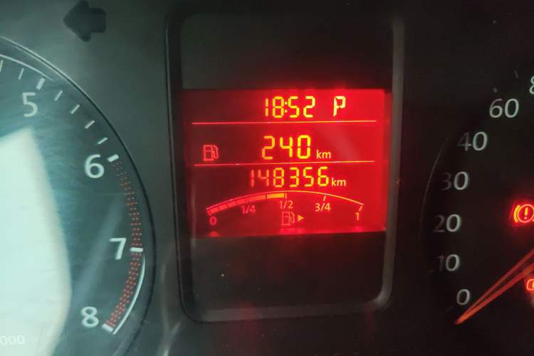 Used Volkswagen Polo 2011 1.4L Automatic ZhiCool Edition Odometer Close Up