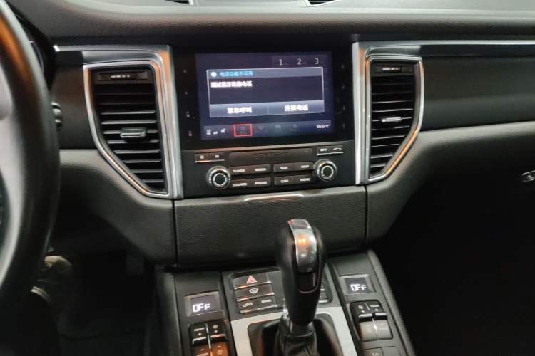 Used Porsche Macan 2017 Macan 2.0T Audio And AC Panel