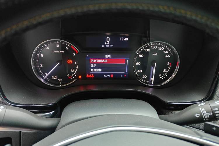 Used Cadillac XT5 2022 2.0T Two-Wheel Drive Luxury Version Instrument Cluster