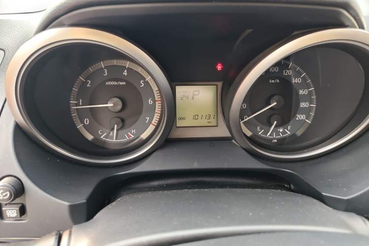 Used Toyota Prado 2016 2.7L Automatic Standard Edition Odometer Close Up