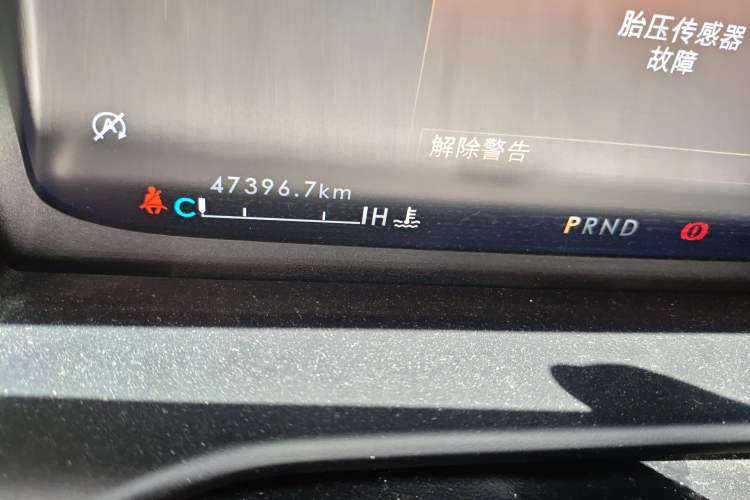 Used Lincoln Aviator 2020 3.0T V6 Four-Wheel Drive Premium Edition Odometer Close Up