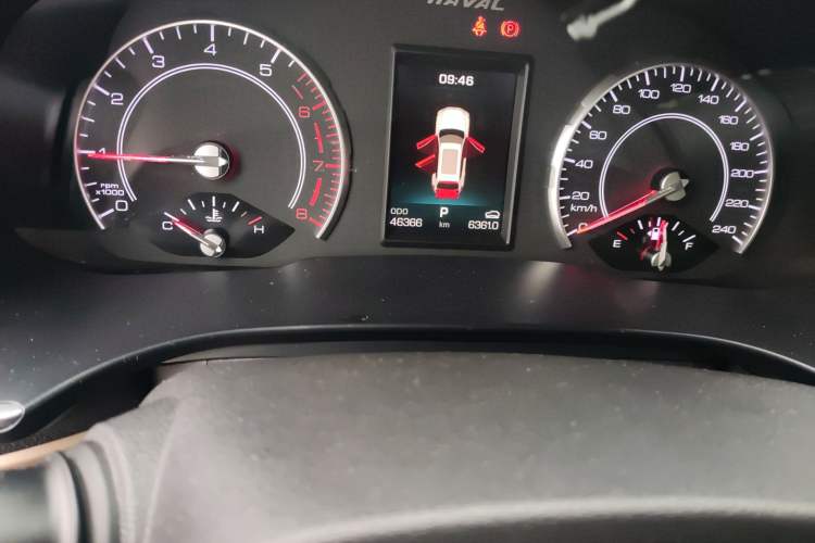 Used Haval H6 2019 1.5 GDIT Automatic Luxury Smart Connect Version China VI Standard Odometer Close Up