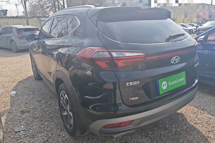 Used Hyundai Tucson 2019 280TGDi Dual-Clutch Two-Wheel Drive Smart Connect Version China VI Rear Left 45 Deg