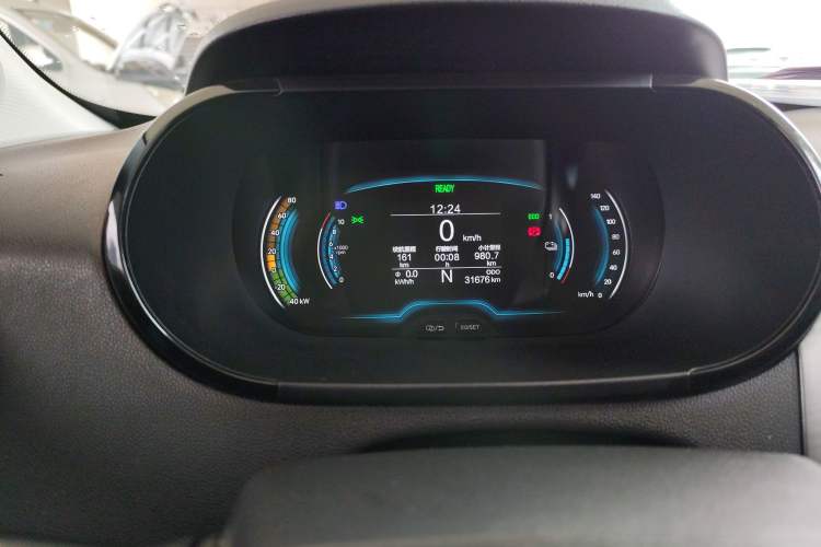 Used Chery Little Ant 2023 301km True Love Plus Version Lithium Iron Phosphate Instrument Cluster