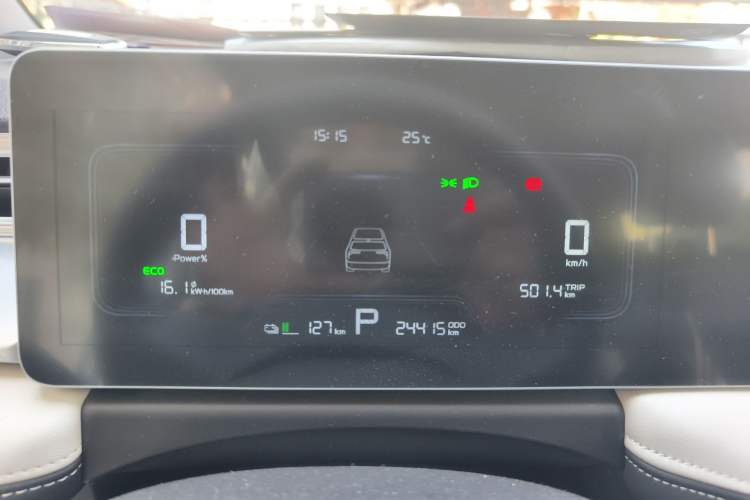 Used Geometry E Firefly 2023 401KM Linglong Tiger 5-Seater Instrument Cluster