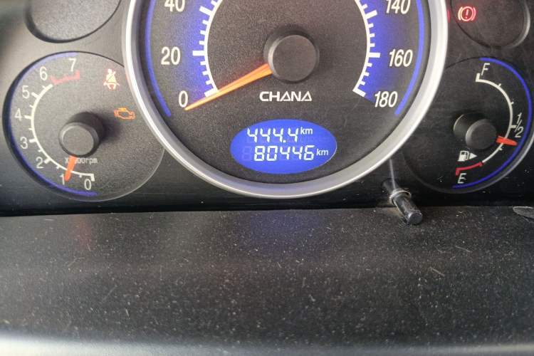 Used CHANGAN Benni mini 2012 1.0L Manual Fashion Edition China IV Standard Odometer Close Up