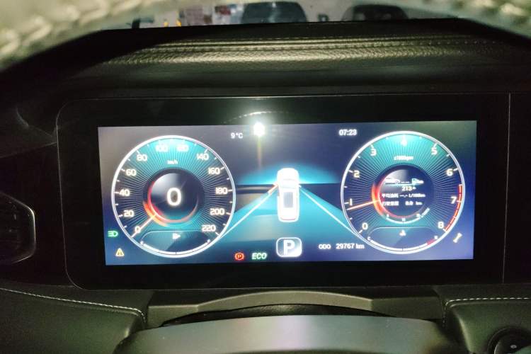 Used JETOUR X90 2021 1.6T DCT Shadow Edition 7-Seater Instrument Cluster